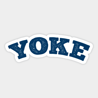 Yeah YOKE! Sticker